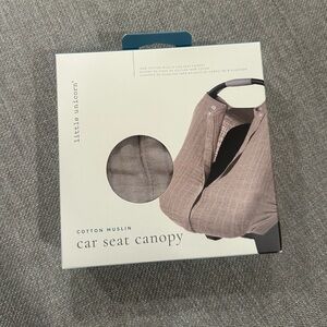 Little Unicorn cotton muslin car seat canopy